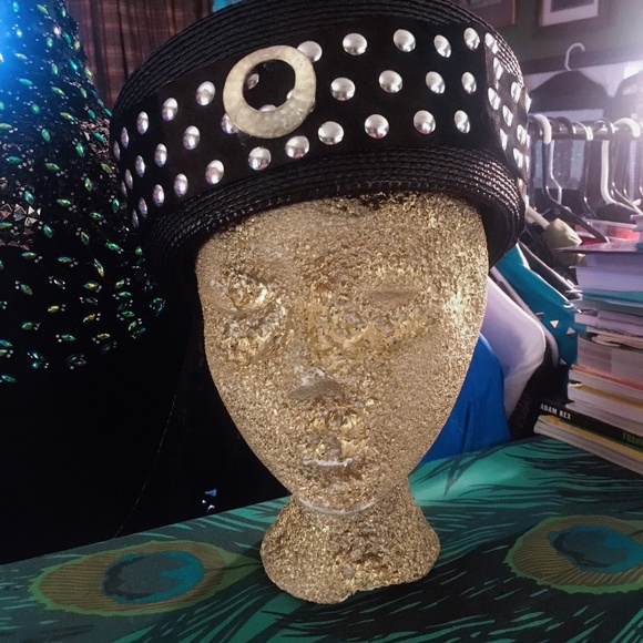 Custom Vintage Pill Box Hat main image 5
